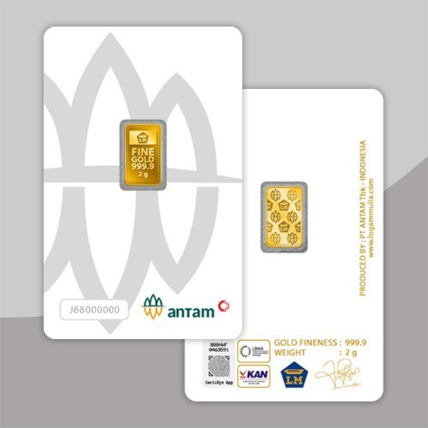 Emas Antam 2 Gram